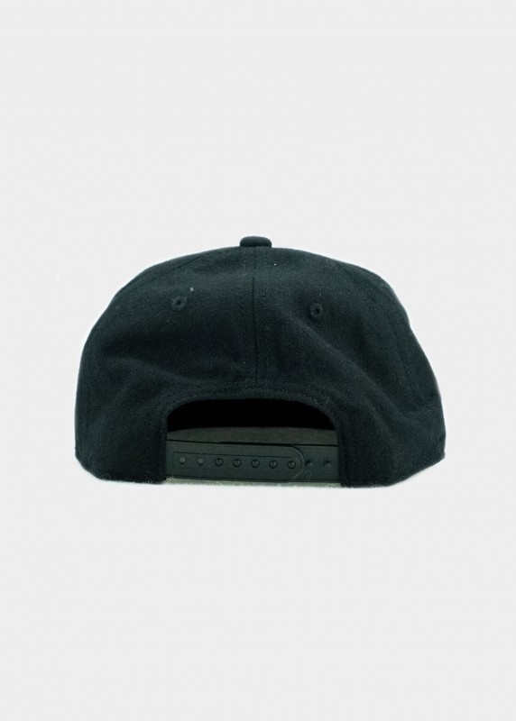 "Anno 2015" - Flanellschwarz (Snapback)